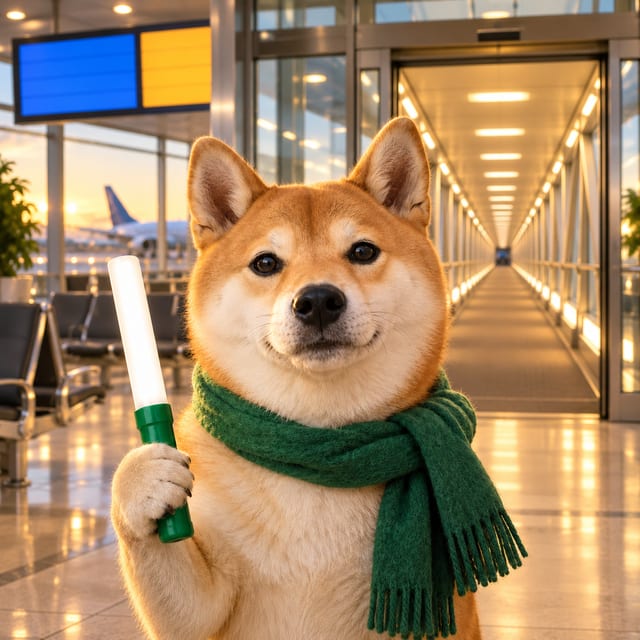 the flight comes with a pre-walk.